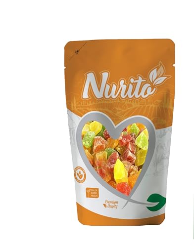 Image of Nurito Premium Dry Fruits (mix fruit(papaya,mango,pineapple), 250 grams)