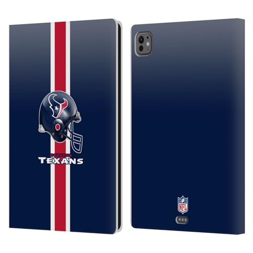 Étui en cuir iPad Pro 11 M4 NFL Houston Texans finition premium