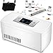 RCBDBSM Nevera Portátil de Insulina para Medicamentos, Nevera Portátil de Insulina Refrigerada con Pantalla LED para Medicina, para Viajes o Refrigerador de Medicamentos para el Coche,2xBattery
