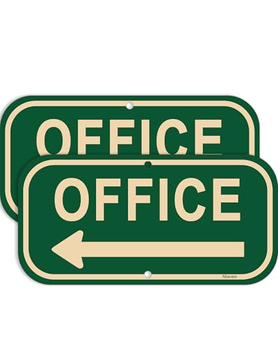 Office Signs with Left Arrow