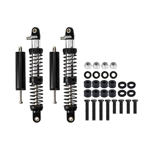 Amortisseurs RC SCX10 RCAWD aluminium pièces de suspension Axial 1/10 noir avant arrière