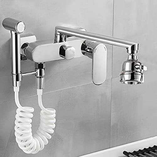 Robinet d'évier chromé en laiton au design moderne - 2