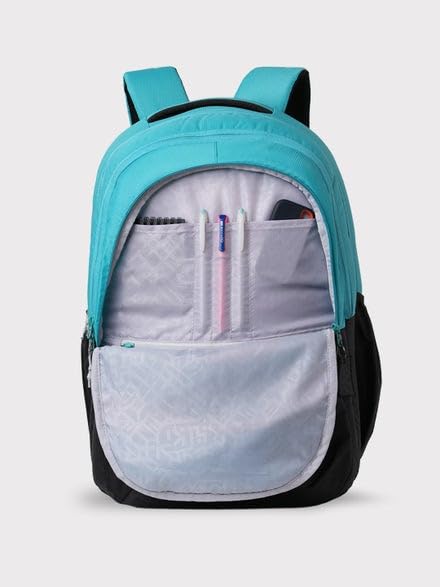 Image of Wildcraft Wiki Quest 43 Backpack For Boys & Girls | 43 Ltr with Laptop Sleeve, Rain Cover, and 3 Compartments with Padded Shoulders |Best for Books,Stationery,Lunch Box & Essentials
