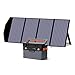 ALLPOWERS S700 Tragbare Powerstation mit 1x 140W Solarpanel, 700W (1400W Spitzenwert) AKKU Solargenerator Mobiler Stromspeicher Power Station Generatoren für Home Notfall Camping Freien Garten Reise