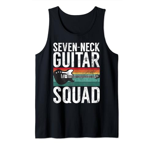 Photo de Seven Neck Instrument Funny Player Citation Band Débardeur