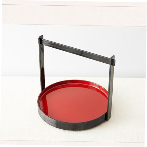 Plato de plástico para sushi con mango estilo japonés miniatura 5