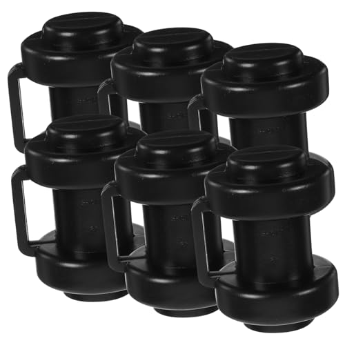 MUSISALY 6pcs Trampoline Protective Cover Trampoline Rod Cover Replaceable Trampoline Parts Daily Use Trampoline Stick Caps Trampoline Rod Caps Children Trampoline Replacement