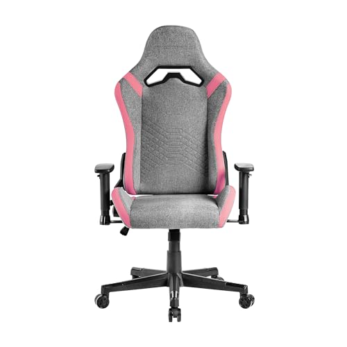 Sillas Gaming Rosa Reclinable Marca Mars Gaming
