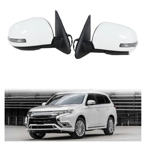 Rétroviseur gauche Mitsubishi Outlander blanc de haute qualité