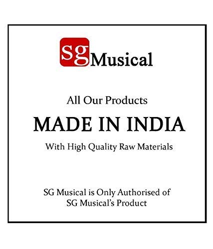 Image of SG Musical G Natural Bamboo Flute Bansuri Size 17 Inches