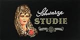  Zigarren-Etikett Schwarze Studie. Mattas-Brasil.