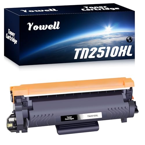 Toner TN2510 XL compatible avec Brother TN2510 pour HL-L2445DW MFC-2835DW noir