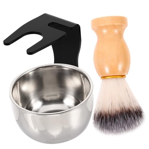 OSOLADY Men's Shaving Brush Shaving Bowl and Brush Set Complete Beard Care Kit