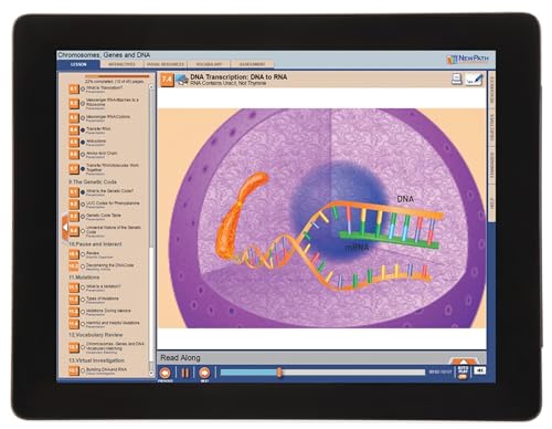 Image of Newpath Chromosomes, Genes and DNA Flip Chart & Online Multimedia Lesson, Grades 6 through 10