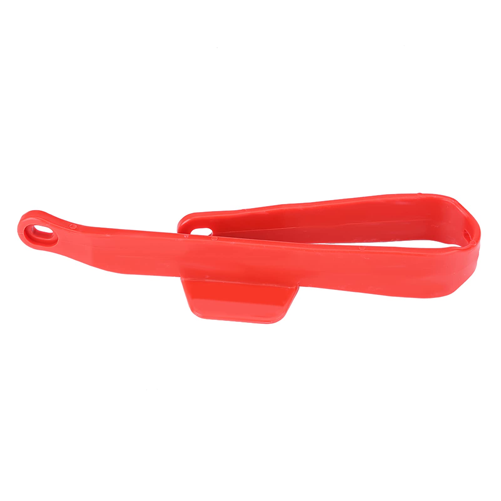Akozon Protezione Forcellone, Protezione Forcellone Posteriore con Cursore Catena Moto per BSE Bosuer BBR CRF70 KLX TTR 110-160cc Dirt Pit Bike(Rosso)