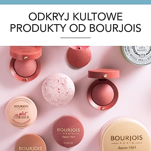 Bourjois Little Round Pot matowy cień do powiek, paleta cieni do powiek, efekt do 24h, nr 02 - Iridescsand