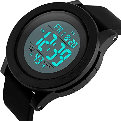 mens digital waterproof watch