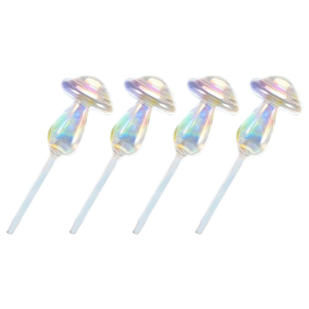 Xnuiasqe Plant Watering Globes-4pcs Self Watering Planter Insert,Plant Watering Devices,Glass Watering Bulbs for Indoor Plants
