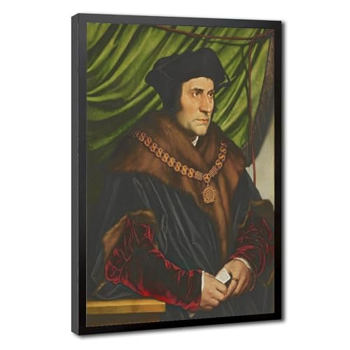 Thomas More impression sur toile déco murale pour bureau et grand salon