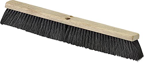 Image of SPARTA Flo-Pac Horsehair-Blend Blend Sweep, Floor Sweep for Cleaning, 36 Inches, Black