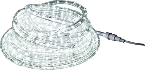 Buyers Products 5625576 LED 52.5 Ft Rope Light, Included Clips and Mounts, Heavy Duty, Truck Compartments, Cabinets, Tow/ Utility Trucks, Truck Tool Boxes, Clear