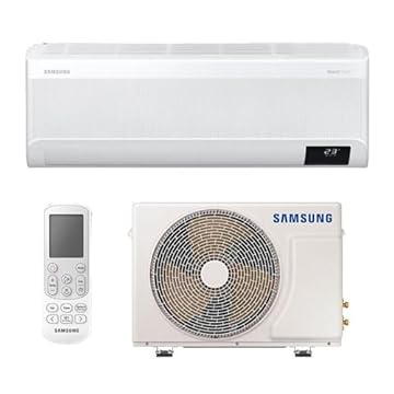 Ar-condicionado Split Inverter Samsung WindFree Connect Sem Vento 12.000 BTUs Frio Branco