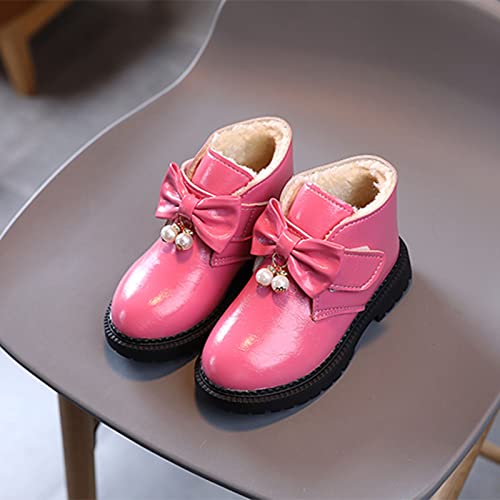 Girl Boots for Work Fashion Autumn And Winter Girls Snow Boots Thick Bottom Non Big Kids Girls Size 6 Boots2