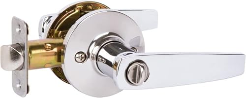 Delaney Hardware Milton Privacy Door Handle, Fits Door 1-3/8 to 1-3/4 in. Thick,