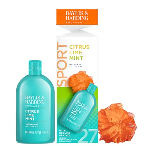 Baylis & Harding Citrus, Lime & Mint Men's Refreshing Wash Kit Gift Set (Pack of 1) - Vegan Friendly