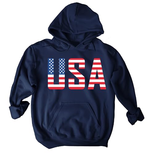 USA American Flag Sweatshirt & Hoodie, USA Flag Pullover Hoddies Gift, Fourth of July Sweatshirt, 4th of July Hoodie, Red White and Blue America Sweatshirt4