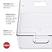 Copco Mini Large Storage Bin, Clear, 11.5 x 8.5 x 3.5 Inch