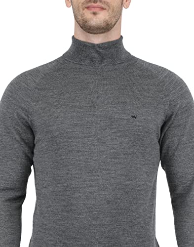 Image of Monte Carlo Men Wool High Neck Pullover Sweater