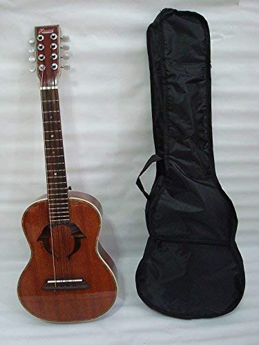 Ktone 8 String Solid Mahogany Dolphin Ukulele, Mandola