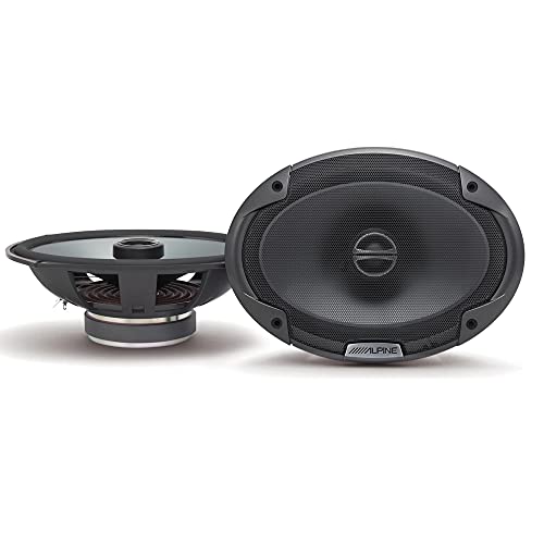 Alpine SPE-6090 - Altavoces de audio de coche de 2 vías (par)