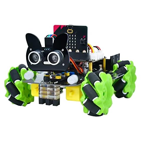KEYESTUDIO Microbit 4WD Mecanum Car Kit V2 (with Micro:bit V2) Cover