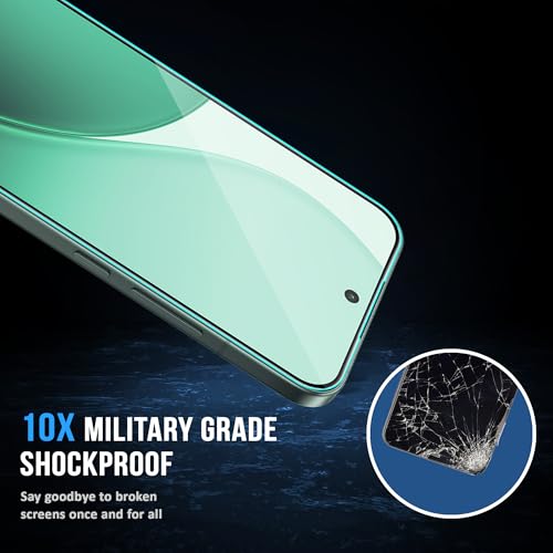 Image of FIRST MART Tempered Glass for Oppo Reno 14 and Reno 13, 9H 0.3 mm Full-Glue Screen Protector with Cable Protector, 3D Edge-to-Edge, HD Clear, Case-Friendly, Black, Pack of 1