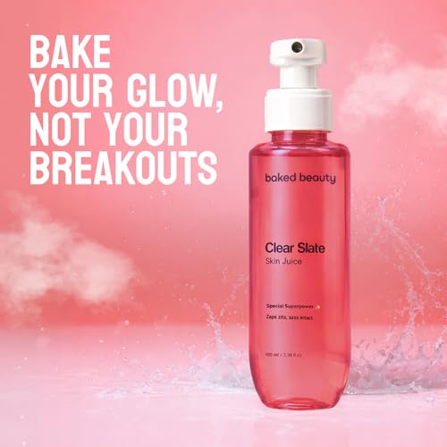 Image of Clear Slate Skin Juice Anti Acne Face Toner | Oil Control Alcohol-Free Facial Toner | Helps Reduce Excess Oil & Refresh Skin | Daily Toner for Oily & Acne-Prone Skin | Women & Men | 100ml