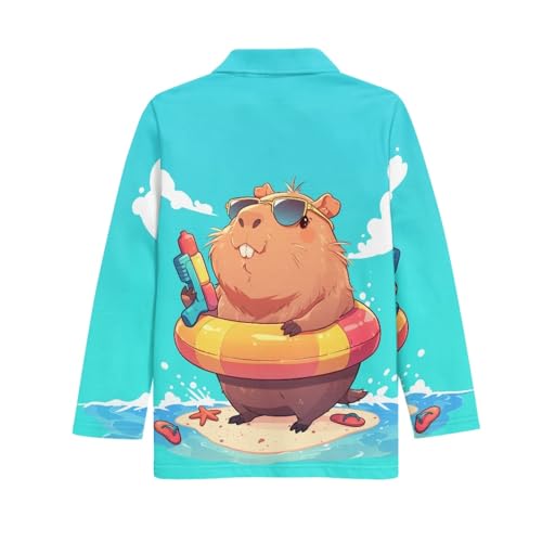 HUIACONG Golf Shirts for Boys Kids Under Shirts for Children Girls Sweatshirts2