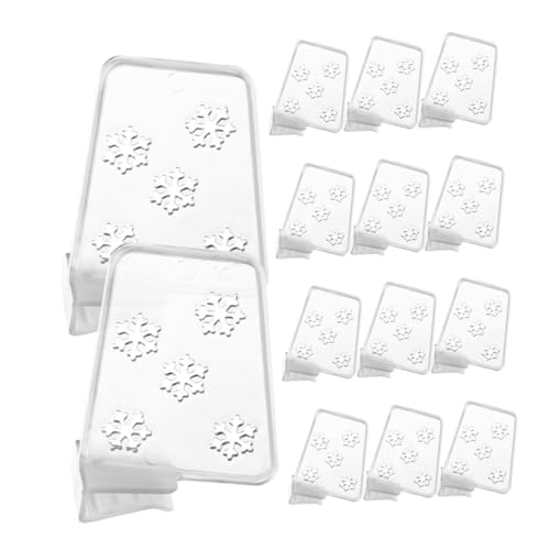 Tofficu 20 Piezas Organizador Frigorífico Divisores Ajustables Puerta del Refrigerador Separadores Clip Almacenamiento