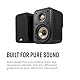Polk Audio Signature Elite ES10 hochauflösende Surroundlautsprecher fürs Heimkino, Stereo Lautsprecher, Satelliten-Lautsprecher, HiFi, Hi-Res Zertifiziert, kompatibel mit Dolby Atmos und DTS:X (Paar)