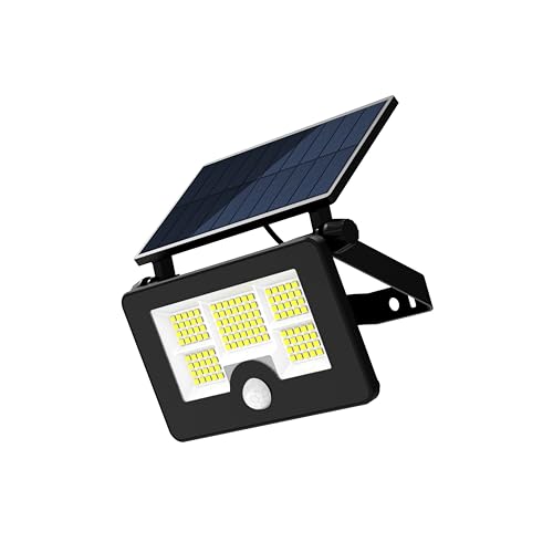 Image of Dylect Eco Solar Security Light Outdoor for 10Hr Runtime with USB Type-C Charging, Ultra Bright 100W with PIR Motion Sensor, IP65 Waterproof, Solar Light for Garden, Parking, Home (6500K Cool White)