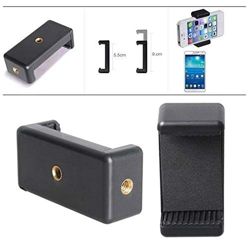 Image of BKN Universal Monopod Holder Clip for Mobile Camera Holder and Tripod Mount Holder (Monopod 2pcs)