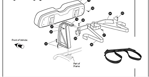 Support de fixation pour sac arrière résout les secousses - 4