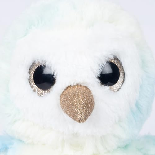 Image of Merry Shiny is Miny Series, Owl, Plush Soft, Toy Cute Kids, Sparkly Eyes, Birthday Animal Baby Boys /Girls (Green)