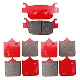 Totabas de freno traseras de cerámica compatibles con modelos de motocicletas Leoncino 500CC Trail TRK 502 2017 2018 2019 2020 Reemplazo del mercado de accesorios(All 3 pair)