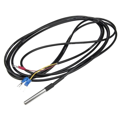 Sensor Cu50 con cable de 3m y sonda de varilla para control de temperatura 5