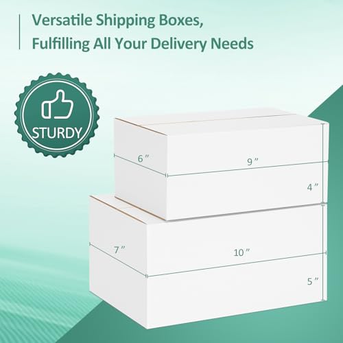 Cajas para embalaje de pequeñas empresas Eupako blancas y prácticas 6