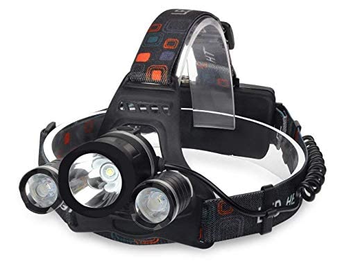 3 LED Head Lamp Flash Light Torch with Adjustable Rechargeable Battery for Camping Trekking Caving Hiking Reading Running Headlamp. LED Headlamp Flashlight USB Rechargeable (B0BZML1RRM) Amazon Price History, Amazon Price Tracker
