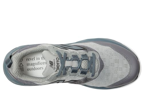New Balance New Balance Men's Fresh Foam X Hierro V9 Trail Running Shoe, Slate Grey/Shadow Blue, 14