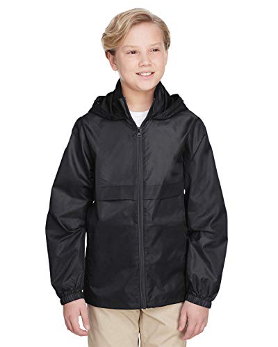 Team 365 Youth Zone Protect Lightweight Jacket XL BLACK